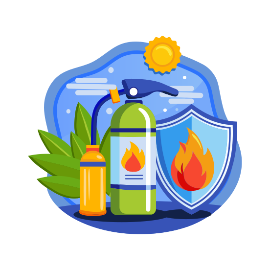 Fire Insurance illustration