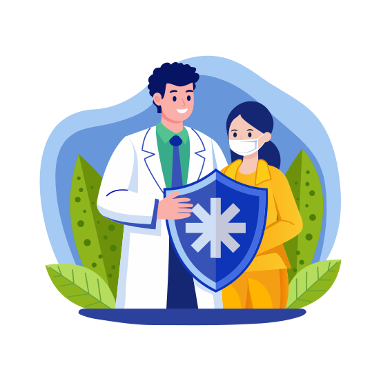 Health Coverage illustration