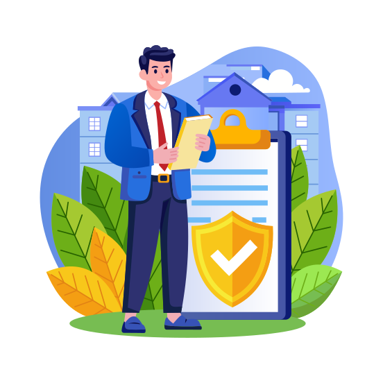 Insurance Agent illustration
