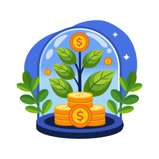 Savings Growth illustration