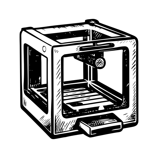  D Printer illustration