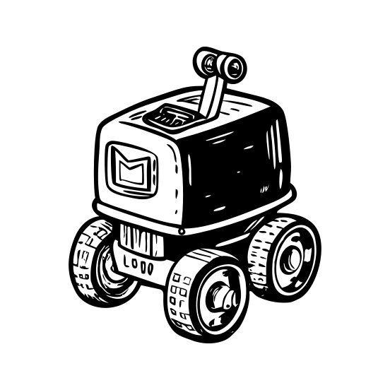 Delivery Robot illustration