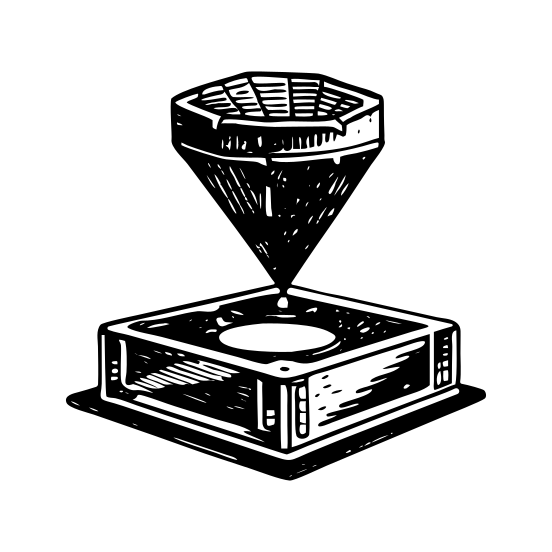 Holographic illustration