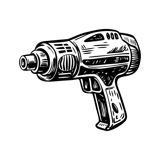 Massage Gun illustration