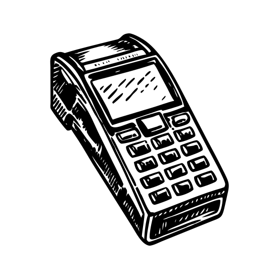 Pos Terminal illustration