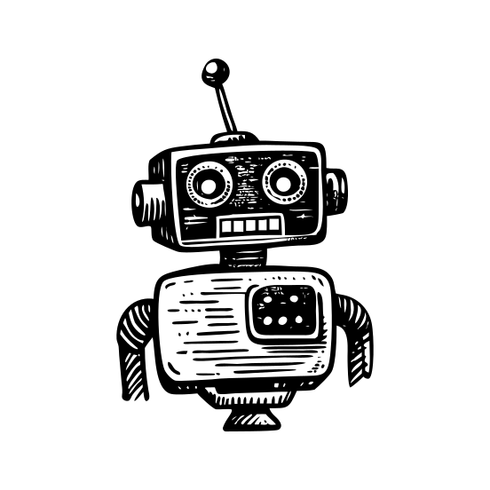 Robot Assistant illustration