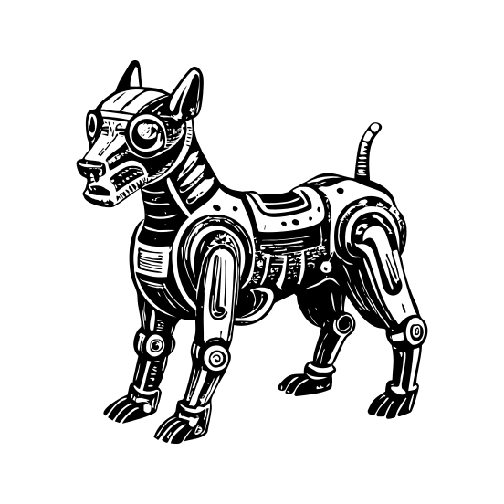 Robot Dog illustration
