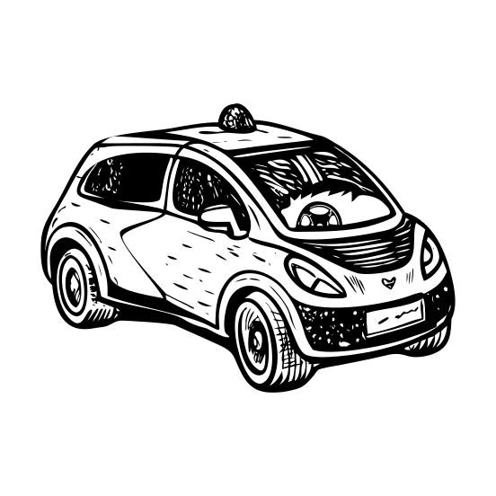 Self Driving illustration