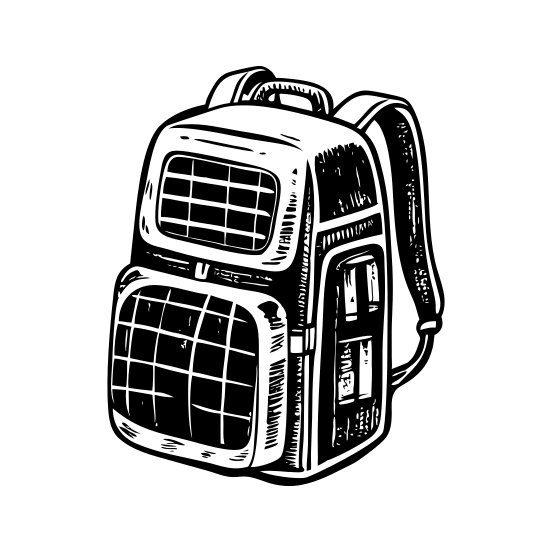 Smart Backpack illustration