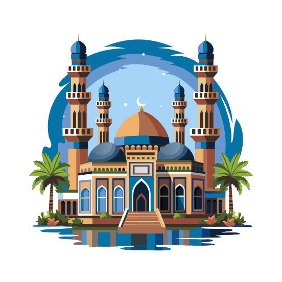 Arab Masjid illustration