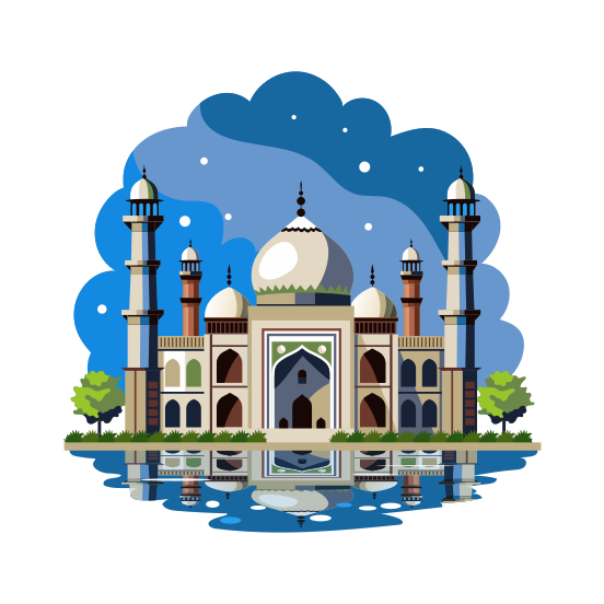 Arab Mosque illustration