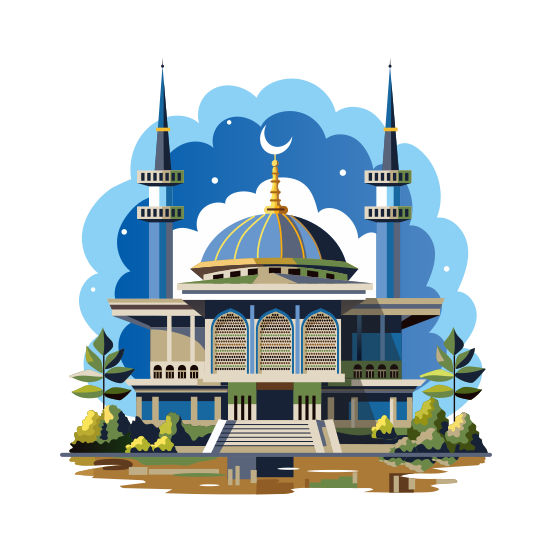 Camlica Mosque illustration