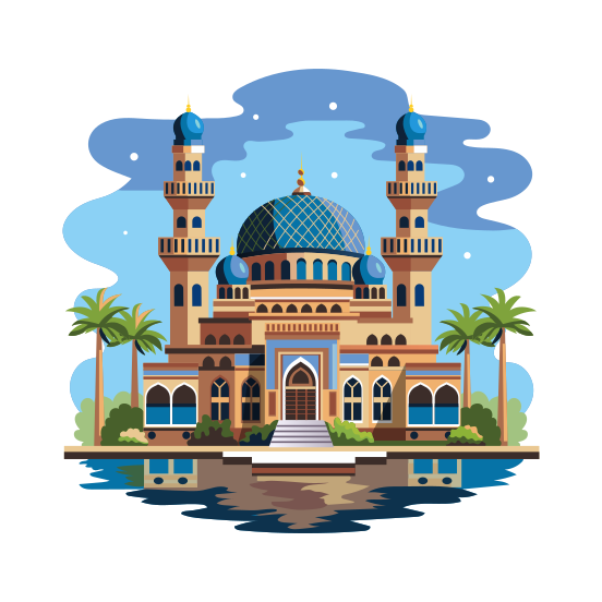 Central Mosque illustration