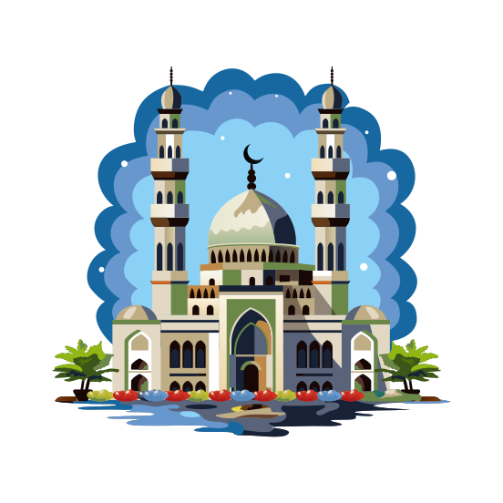 Classic Mosque illustration