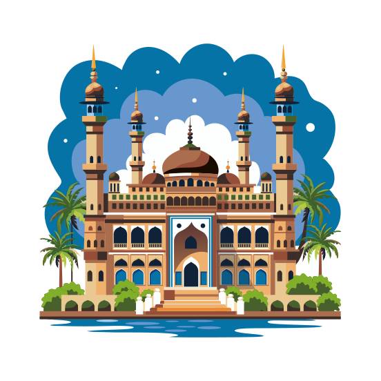 Grand Mosque illustration