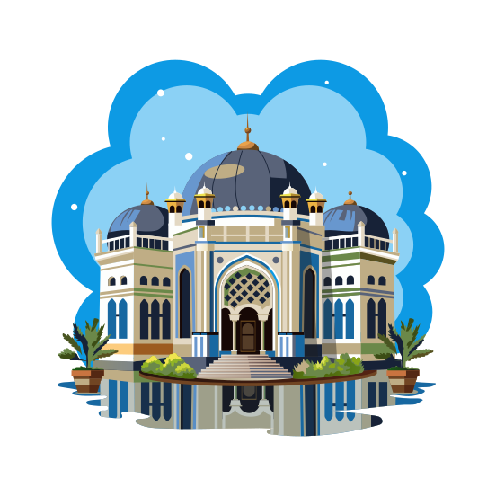 Islamic Architecture illustration