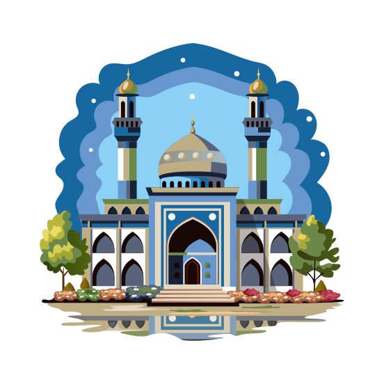 Islamic Mosque illustration