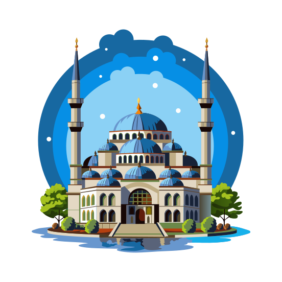 Istanbul Mosque illustration
