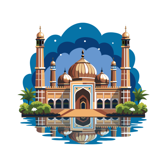 Jama Masjid illustration