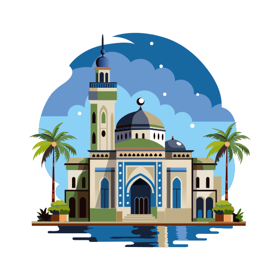 Mosque Architecture illustration
