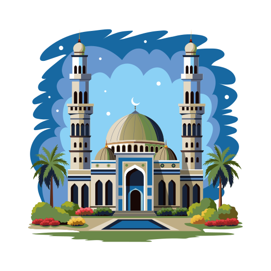 Mosque Minarets illustration