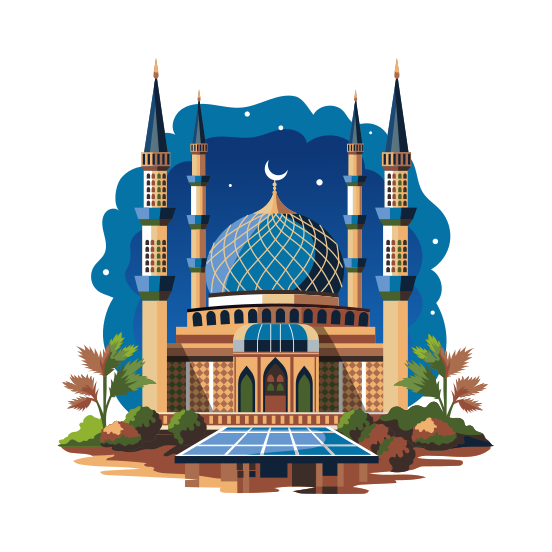 Salahuddin Mosque illustration