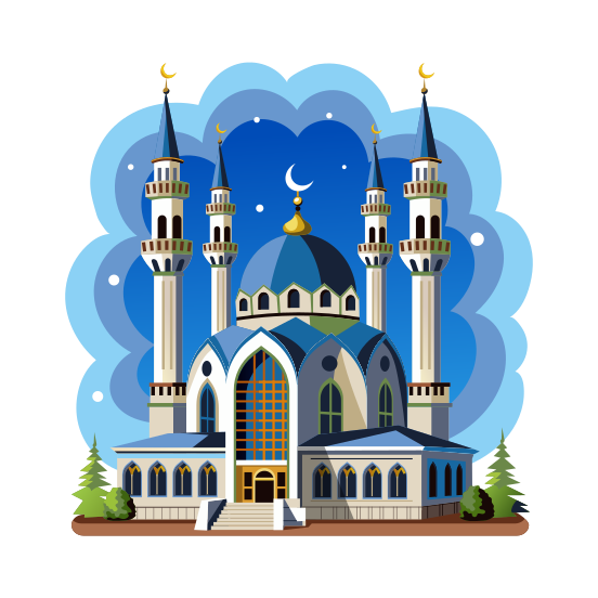 Sharif Mosque illustration