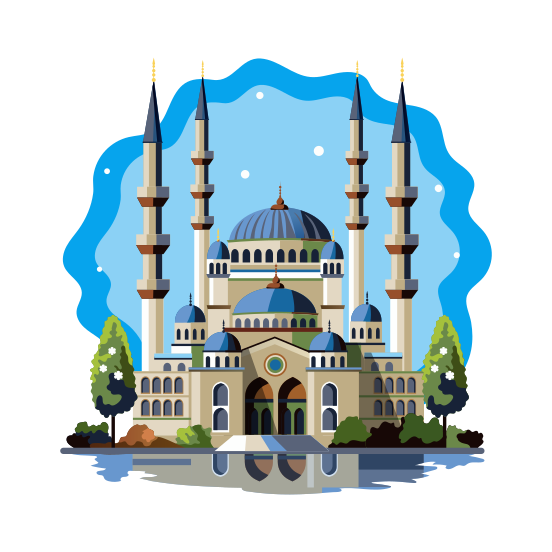Sophia Masjid illustration