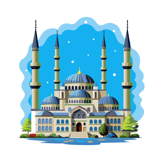 Sophia Mosque illustration