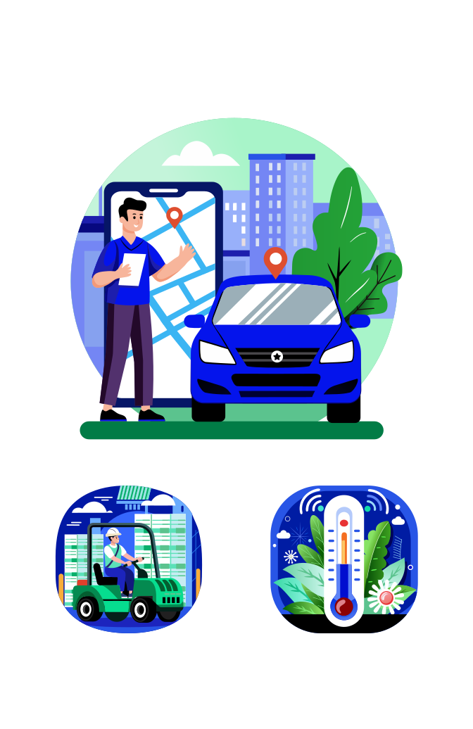 IOT Devices Illustration Set  Large Set Preview