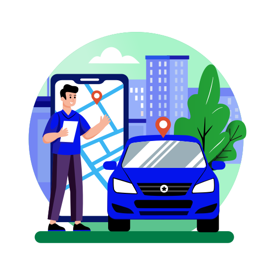 Car Gps illustration