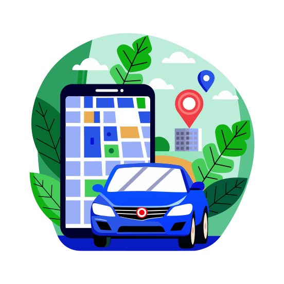 Gps System illustration