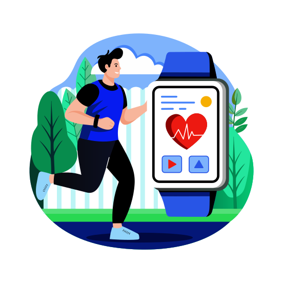 Health Tracker illustration