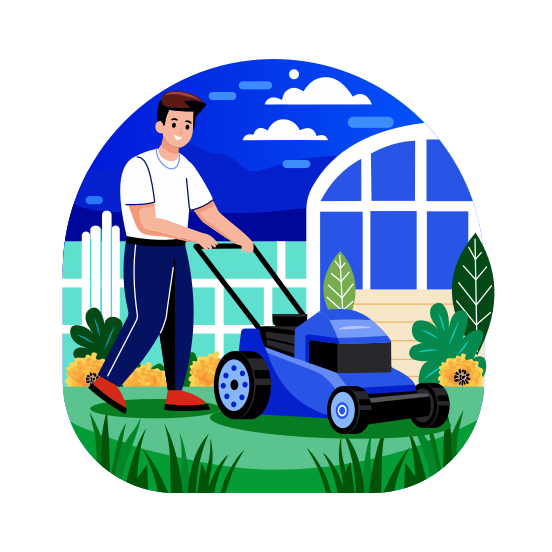 Lawn Mower illustration