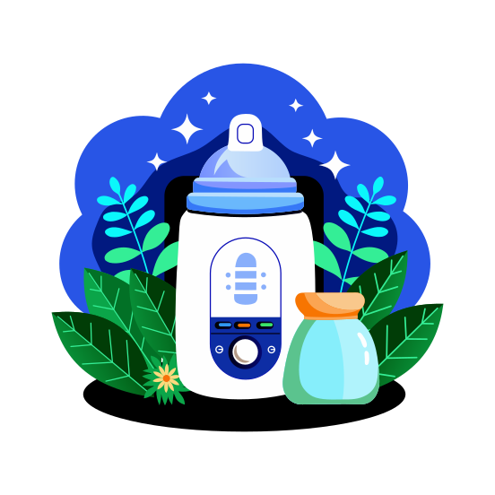 Milk Warmer illustration