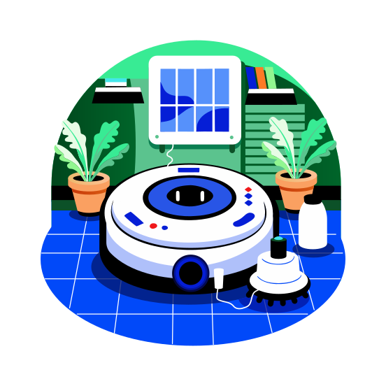 Robot Vacuum illustration