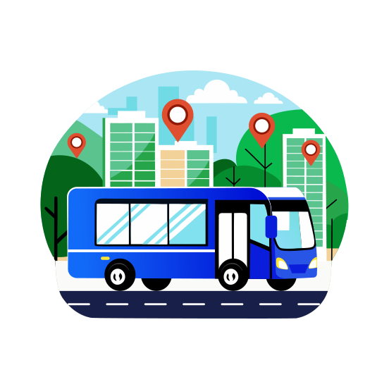 Smart Bus illustration