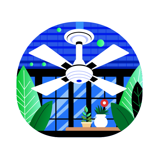 Smart Fan illustration
