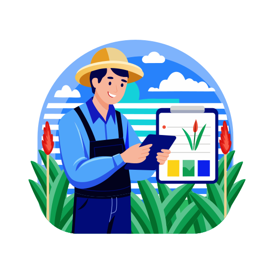 Smart Farming illustration