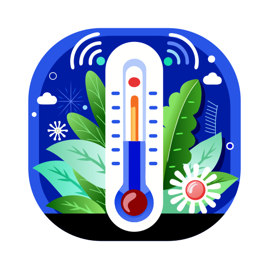 Smart Thermometer illustration