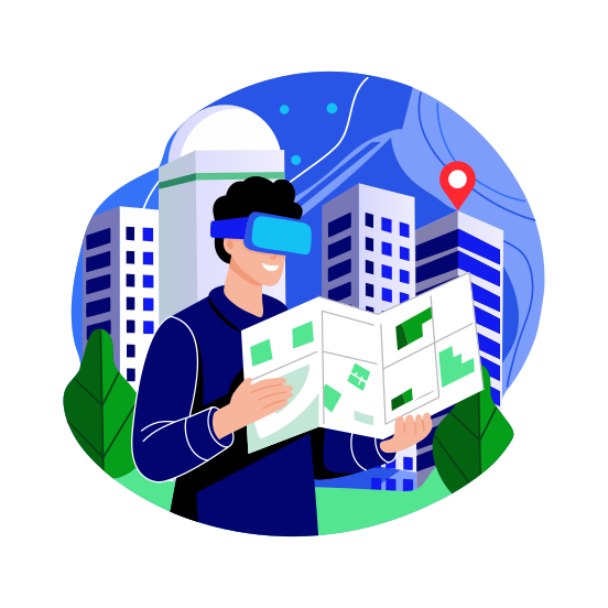 Virtual Reality illustration