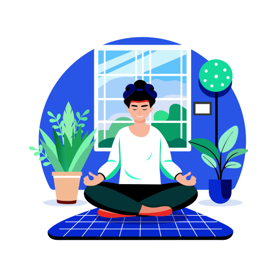 Yoga illustration