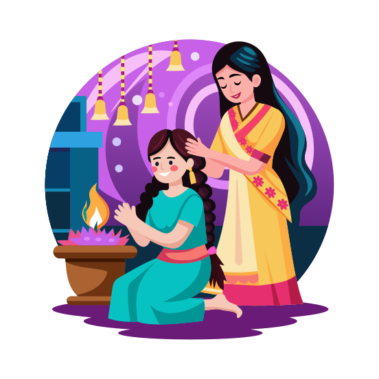 Braiding illustration