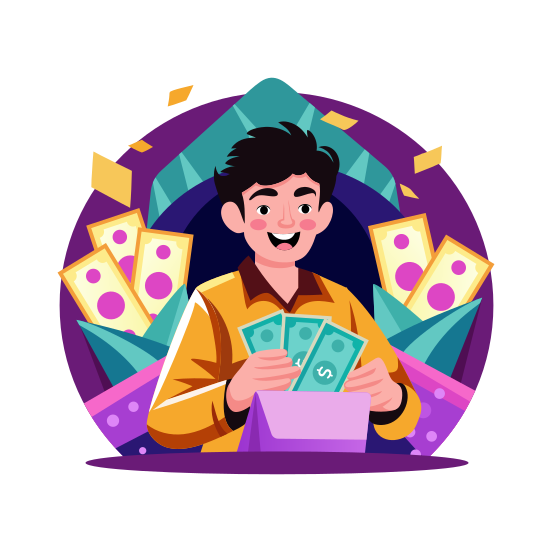 Counting Money illustration