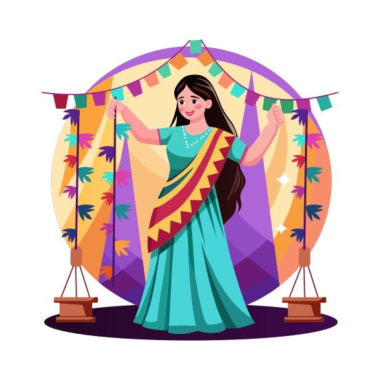 Decorating illustration