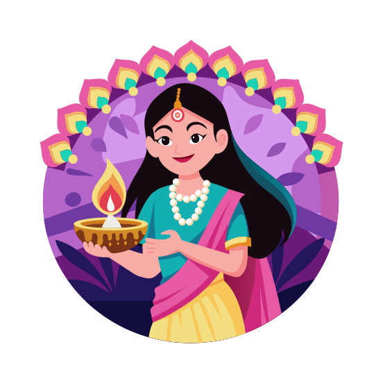 Diwali illustration