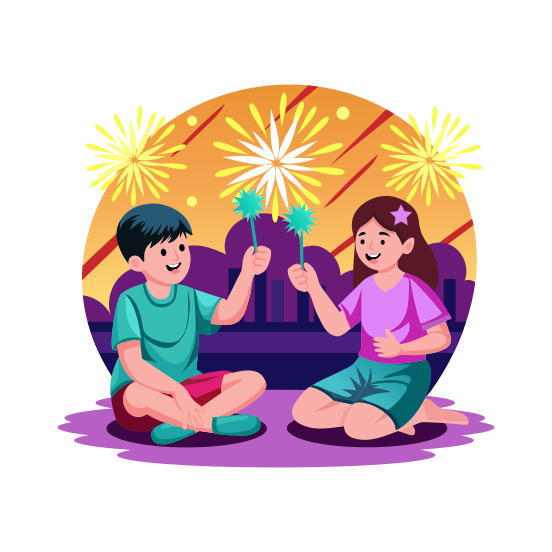Diwali Celebration illustration