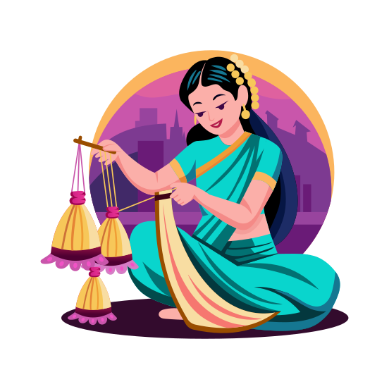 Diwali Decoration illustration