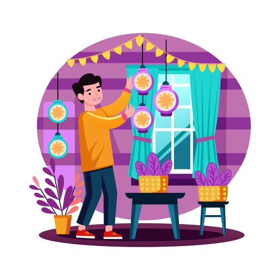 Hanging Decor illustration