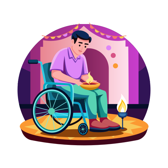 Oil Lamp illustration